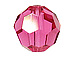 24 Indian Pink - 6mm Swarovski Faceted Round Beads