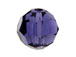 36 Purple Velvet - 4mm Swarovski Faceted Round Beads