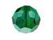 24 Emerald AB  - 6mm Swarovski Faceted Round Beads