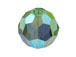 24 Erinite AB  - 6mm Swarovski Faceted Round Beads 