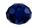 Dark Indigo - 6mm Swarovski 5040 Briolette Beads