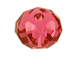 Indian Pink Pink - 8mm Swarovski 5040 Briolette Beads