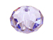 Provence Lavender - 6mm Swarovski 5040 Briolette Beads 
