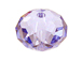 Provence Lavender - 8mm Swarovski 5040 Briolette Beads 