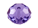 Tanzanite - 6mm Swarovski 5040 Briolette Beads