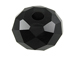 Jet: 18mm Large Hole Crystal Rondelle - Swarovski Factory Pack