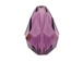 Amethyst - 9x6mm Swarovski Faceted Teardrop Beads