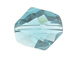 Aquamarine - 12mm Swarovski Faceted Cosmic Beads