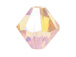 6mm Light Peach AB 2X - Swarovski 5301/5328 Bicone Beads Factory Pack of 360  