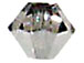 4mm Crystal Metallic Silver - Swarovski Bicone Crystal Beads Factory Pack
