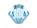 100 Aquamarine- 4mm Swarovski Faceted Bicone Beads