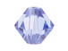 100 Light Sapphire - 4mm Swarovski Faceted Bicone Beads