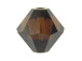 36 Mocca - 6mm Swarovski Faceted Bicone Beads