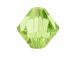 18 Peridot - 8mm Swarovski Faceted Bicone Beads