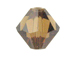 6mm Smoked Topaz Swarovski Bicone Beads Factory Pack