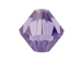 36 Tanzanite - 6mm Swarovski Faceted Bicone Beads