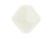 18 White Alabaster - 8mm Swarovski Faceted Bicone Beads