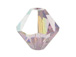 18 Light Amethyst AB - 8mm Swarovski Faceted Bicone Beads