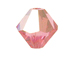 100 3mm Rose AB - Swarovski Faceted Bicone Beads