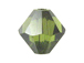 6mm Olivine Satin - Swarovski 5301/5328 Bicone Beads Factory Pack of 360