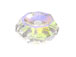 Crystal AB -  8mm Swarovski Concave Faceted Rondelles