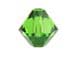 100 Fern Green - 4mm Swarovski Faceted Bicone Beads