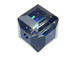 12 Crystal Bermuda Blue - 6mm Swarovski Faceted Cube Beads 