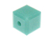 24 Turquoise - 4mm Swarovski Faceted Cube Beads