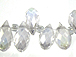 12x5.5mm Crystal Briolettes - Crystal