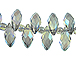 12x5.5mm Crystal Briolettes - Teal AB