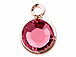 Preciosa Crystal Rose Gold Plated Birthstone Channel Charms - Rose 250 pcs