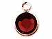 Siam - Preciosa Crystal Rose Gold Plated Birthstone Channel Charms 250 pcs