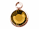 Swarovski Crystal <font color="B76E79">Rose Gold Plated</font> Birthstone Channel Charms - Topaz