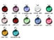 12pc Set of Swarovski Silver Plated Birthstone Channel Charms, 12 x 9mm