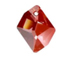Crystal Red Magma  - 40mm Swarovski 6680 Cosmic Pendant 