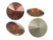 Swarovki 1122 14mm Rivoli Stones Crystal Copper