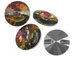 Crystal Volcano - 16mm Rivoli Stones Swarovski Buttons