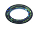 Bermuda Blue - 22x16mm Cosmic Oval - Swarovski Frames, 48 Count Bulk