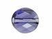 12  Tanzanite - 6mm Swarovski Mini Round Bead