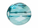 6  Light Turquoise  - 8mm Swarovski Mini Round Bead