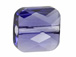 Tanzanite - 6mm Swarovski Mini Square Bead