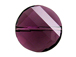 4 Amethyst - 18mm Round Twist Bead