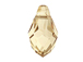 Crystal Golden Shadow - 7x4mm Swarovski Briolettes Pendant