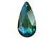 Bermuda Blue- 24x12mm Swarovski Almond Shape Pendant