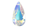 Crystal AB- 24x12mm Swarovski Almond Shape Pendant Factory Pack