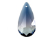 Ocean Blue- 24x12mm Swarovski Almond Shape Pendant Factory Pack