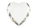 Crystal - 18mm Swarovski Flat Heart Pendant