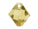 18 Swarovski 6301 8mm Faceted Bicone Pendant Light Colorado Topaz