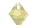 24 Swarovski 6301 6mm Faceted Bicone Pendant Sand Opal