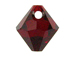 18 Swarovski 6301 8mm Faceted Bicone Pendant Siam